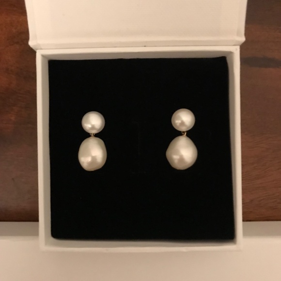 Mejuri Pearl ring&earrings - Picture 10 of 14